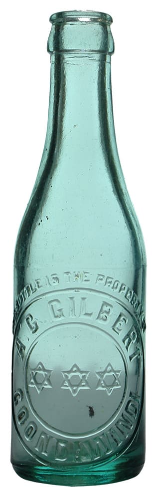 Gilbert Goondiwindi Crown Seal Soda Water Bottle