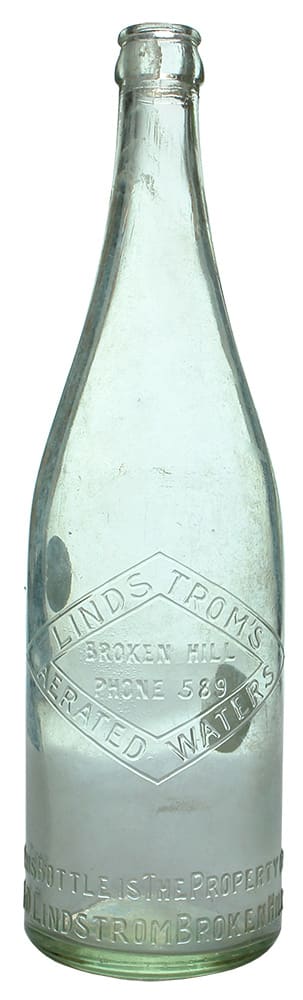 Lindstrom Broken Hill Crown Seal Bottle