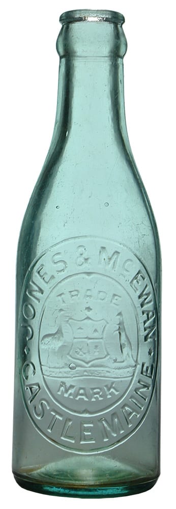 Jones McEwan Castlemaine Crown Seal Bottle