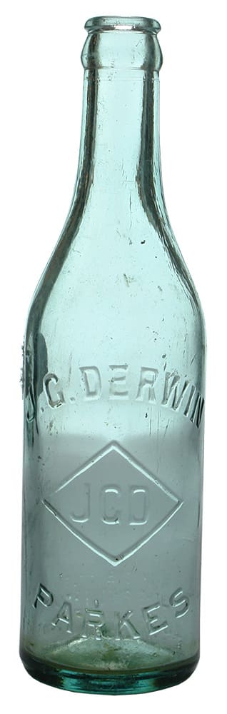 Derwin Parkes Crown Seal Soft Drink Bottle
