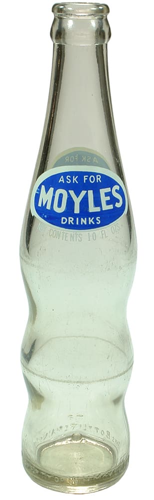 Moyles Drinks Ceramic Label Soft Drink Bottle