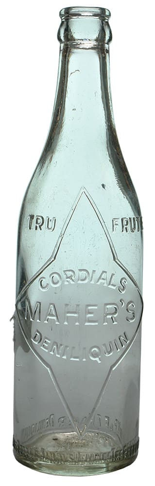 Maher's Deniliquin Crown Seal Tru Frute Bottle
