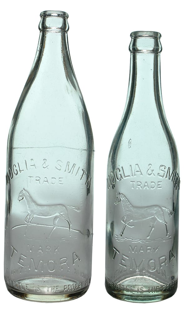 Moglia Smith Temora Crown Seal Old Bottles