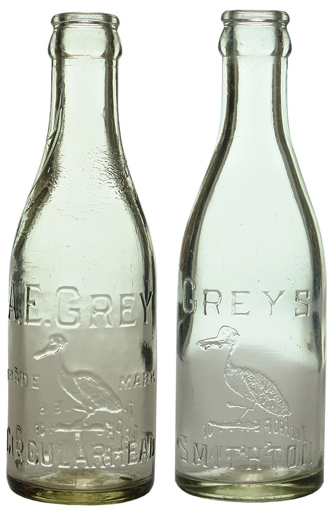 Grey Circular Head Smithton Crown Seal Bottles