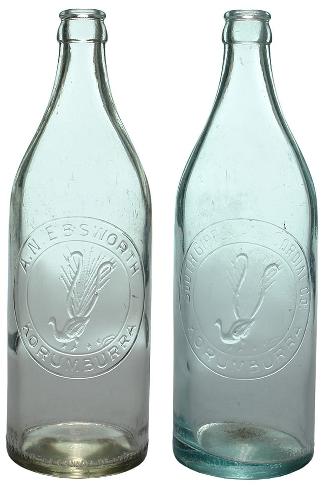 Korumburra Lyrebird Crown Seal Lemonade Bottles