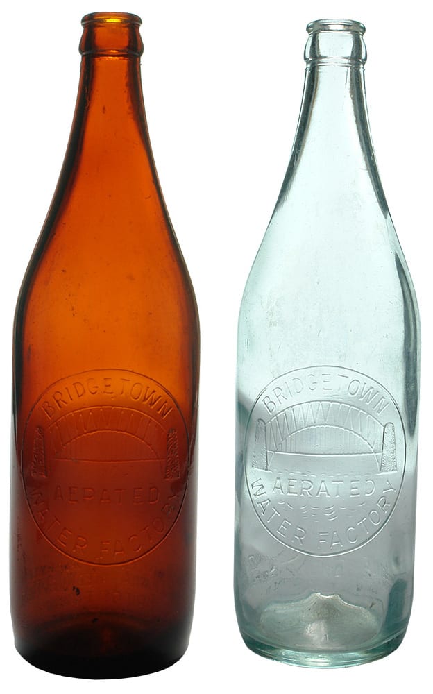 Bridgetown Aerated Water Crown Seal Bottles
