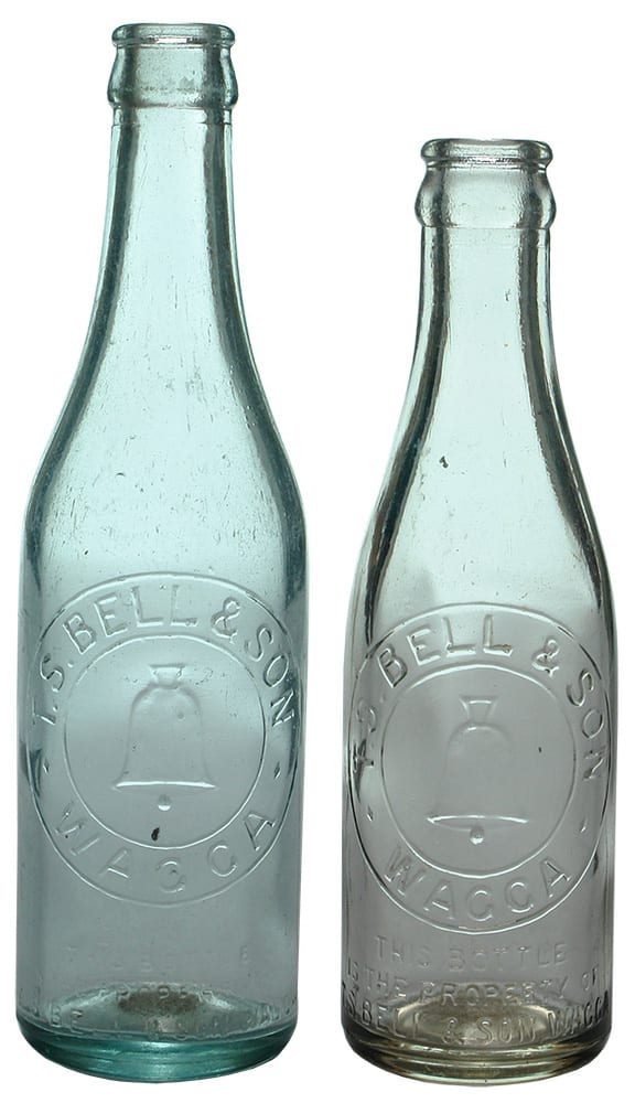 Bell Wagga Old Crown Seal Bottles