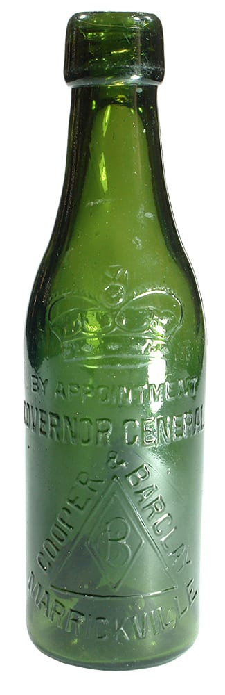 Cooper Barclay Marrickville Crown Internal Thread bottle