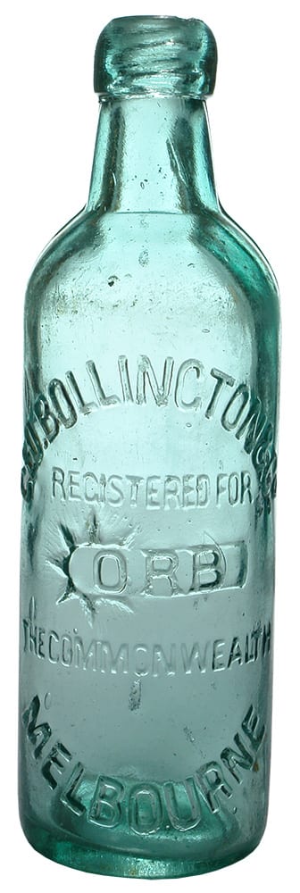 Bollington Richmond Riley Patent Old Botlte