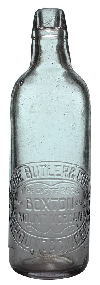 Joe Butler Mount Morgan Lamont Bottle