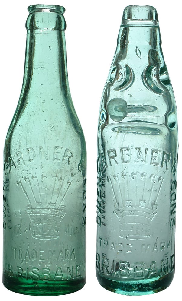 Owen Gardner Turret Antique Bottles