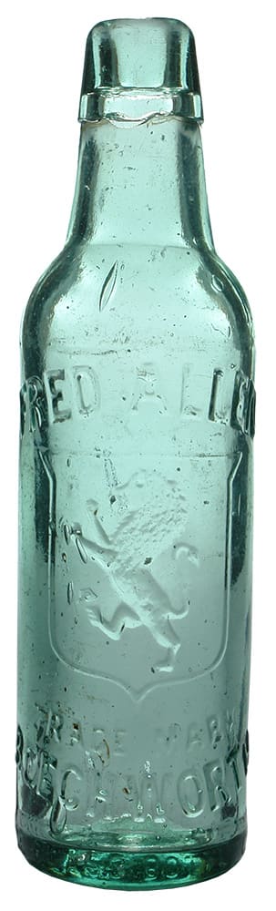 Fred Allen Beechworth Lion Lamont Bottle