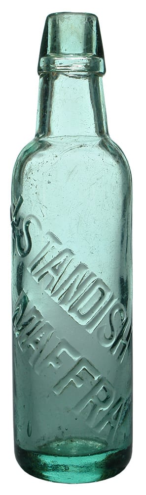 Standish Maffra Antique Lamont Bottle