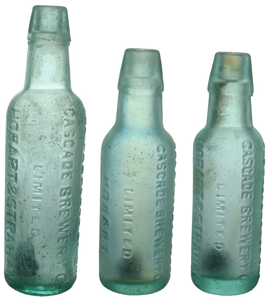 Cascade Brewery Hobart Tasmania Lamont Patent Bottles