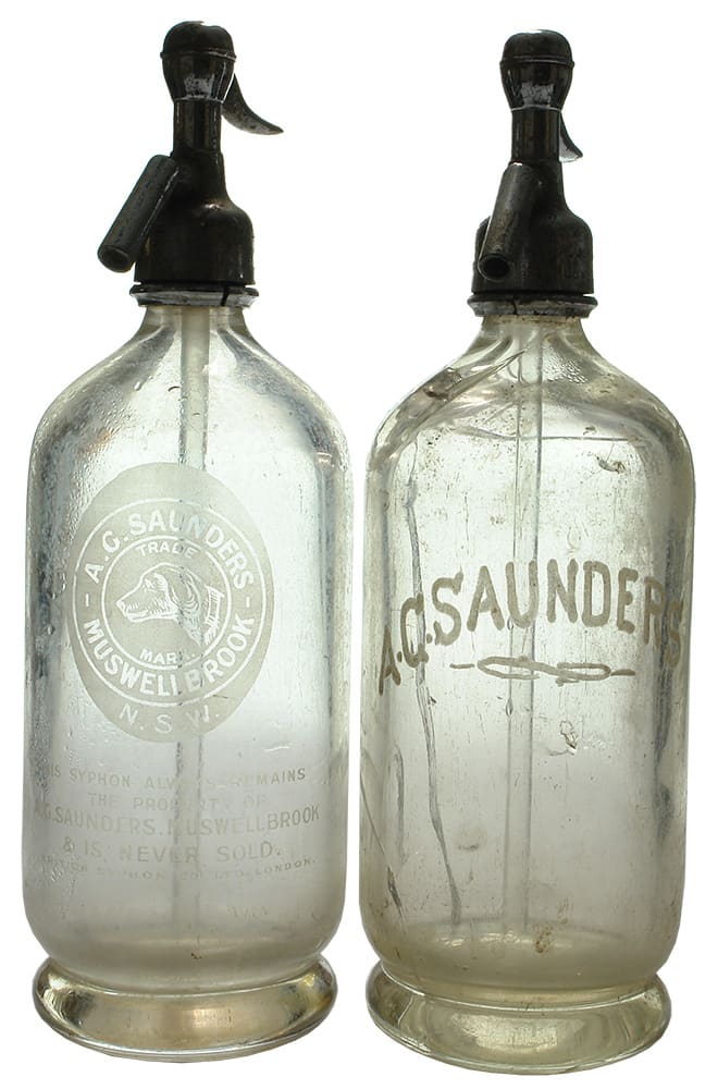 Saunders Muswellbrook Old Soda Syphons