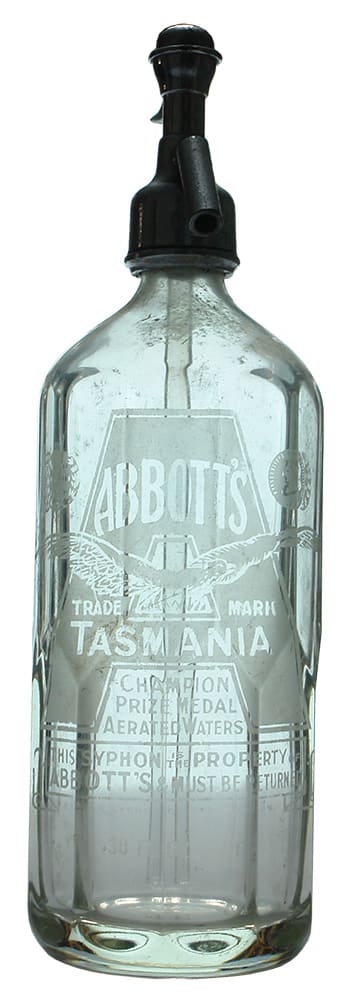 Abbotts Tasmania Vintage Soda Syphon