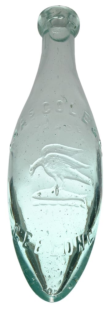 Chas Cole Geelong Heron Fish Torpedo Bottle