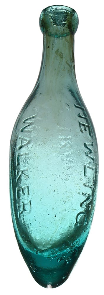 Newling Walker Parramatta Antique Torpedo Bottle