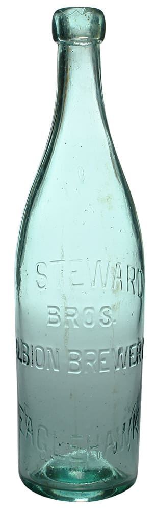 Steward Bros Eaglehawk Albion Brewery Antique Bottle