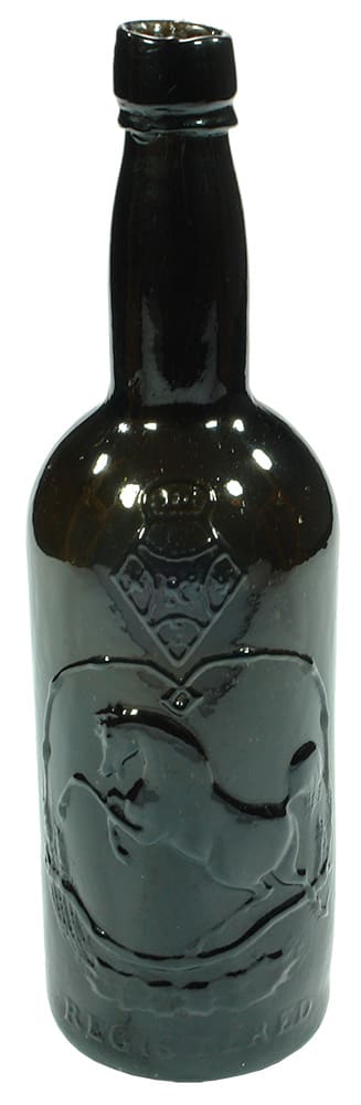 Black Horse Ale Tooth British Registration Bottle