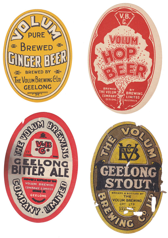 Volum Brewery Geelong Beer Stout Labels