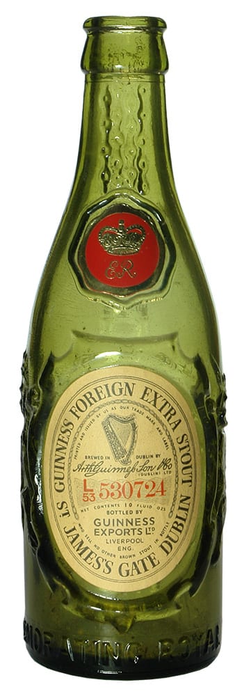 Guinness Foreign Extra Stout Royal Visit Bottle