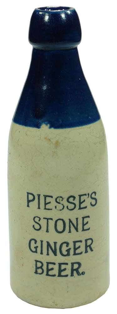 Piesse's Stone Ginger Beer Perth Old Bottle