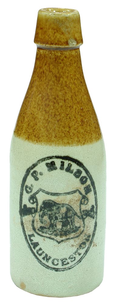 Milsom Launceston Elephant Stoneware Ginger Beer Bottle