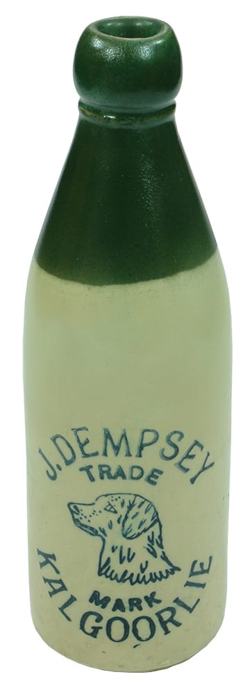 Dempsey Dog Kalgoorlie Ginger Beer Bottle