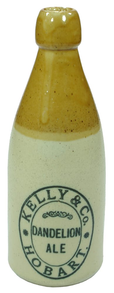 Kelly Dandelion Ale Hobart Stoneware Bottle