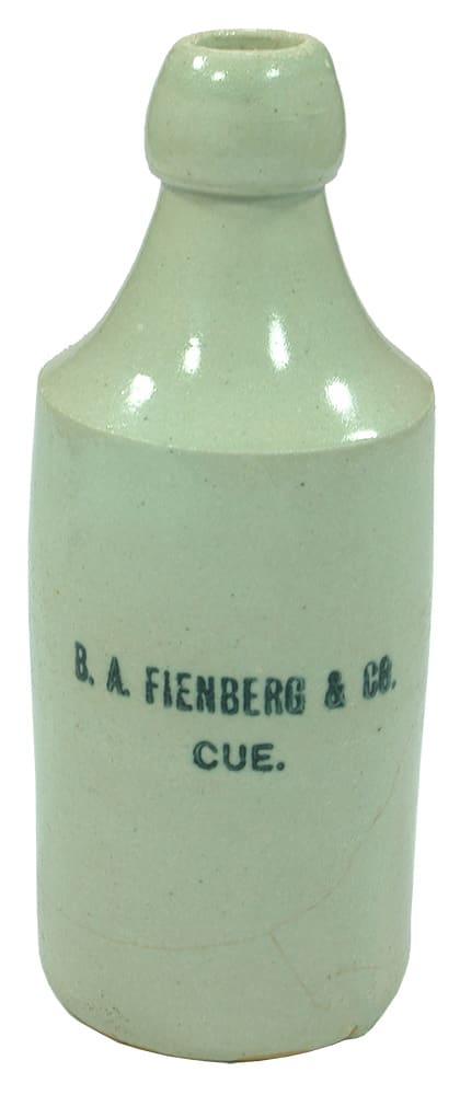 Fienberg Cue Stoneware Ginger Beer Bottle