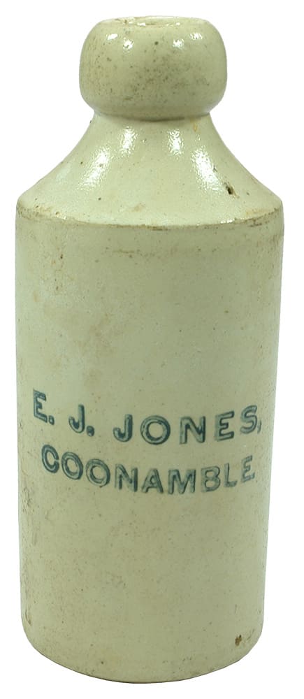 Jones Coonamble Stoneware Ginger Beer Bottle