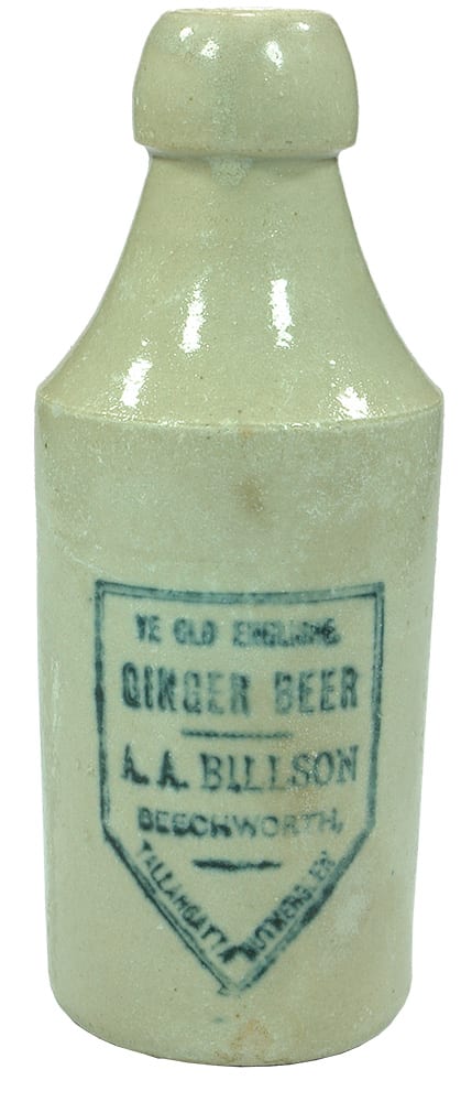 Ye Old English Ginger Beer Billson Beechworth