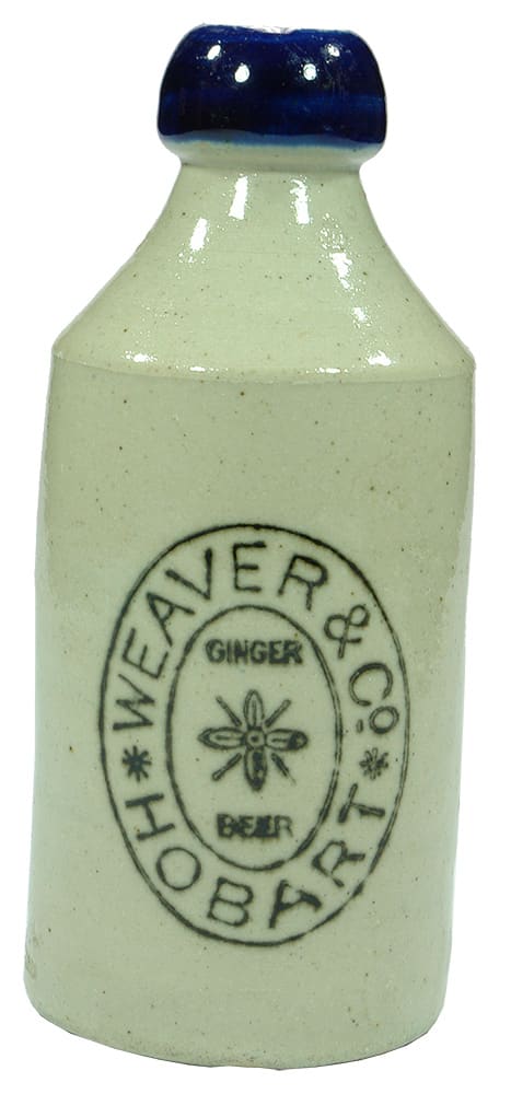 Weaver Hobart Stoneware Ginger Beer Bottle