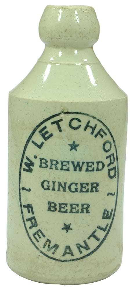 Letchford Brewed Ginger Beer Fremantle Bottle