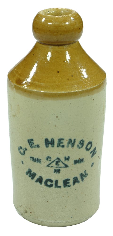 Henson Maclean Stoneware Ginger Beer Bottle