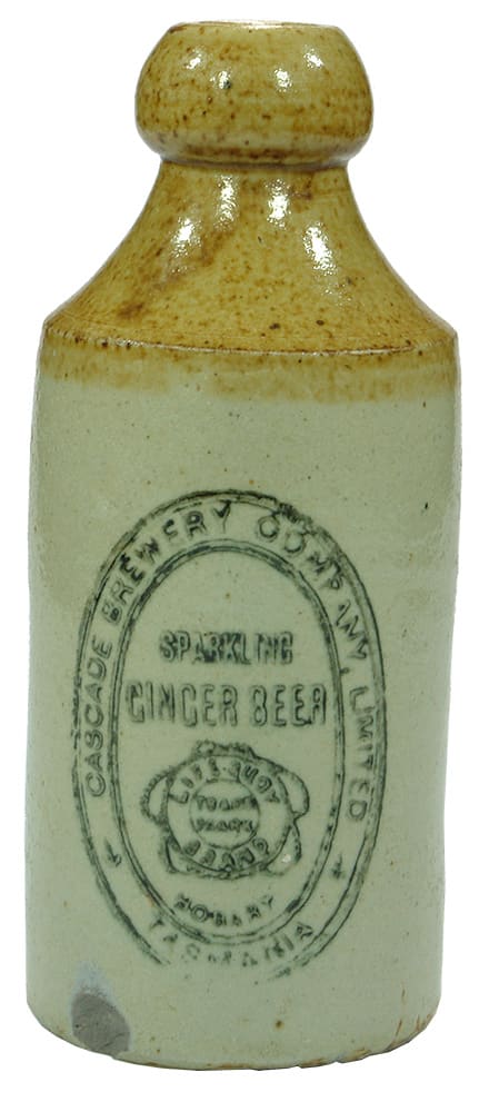 Cascade Brewery Company Sparkling Ginger Beer Bottle