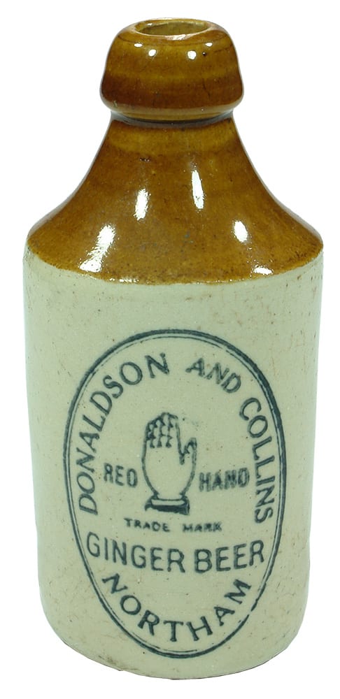 Donaldson Collins Ginger Beer Northam Stoneware Bottle