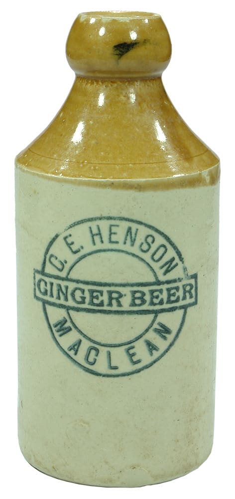 Henson Ginger Beer Maclean Stoneware Bottle