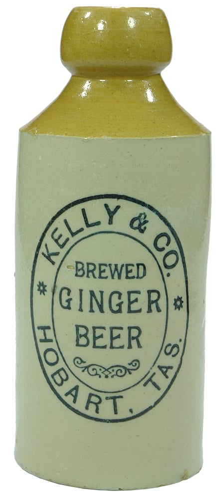 Kelly Brewed Ginger Beer Hobart Tasmania Bottle