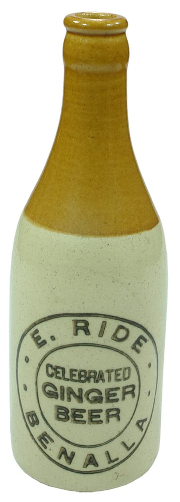 Ride Celebrated Ginger Beer Benalla Bottle