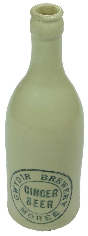 Gwydir Brewery Ginger Beer Moree Stoneware Bottle