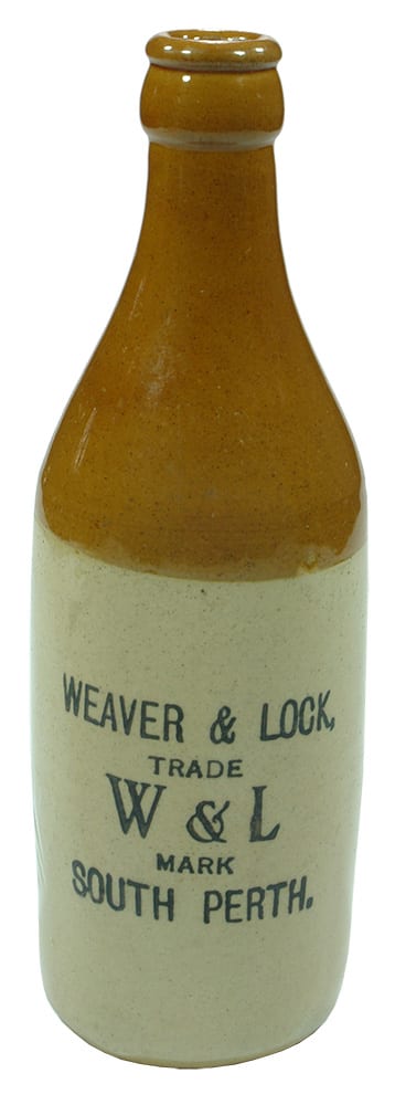 Weaver Lock South Perth Stoneware Ginger Beer