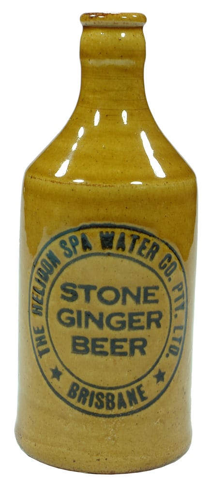 Helidon Spa Water Brisbane Stoneware Ginger Beer