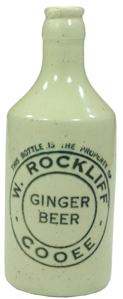 Rockliff Cooee Stoneware Crown Seal Ginger Beer