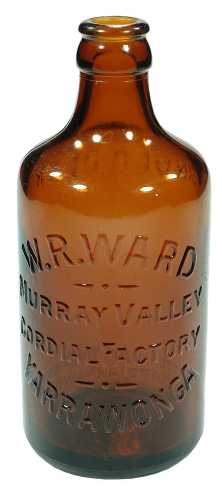 Ward Murray Valley Cordial Factory Yarrawonga Bottle