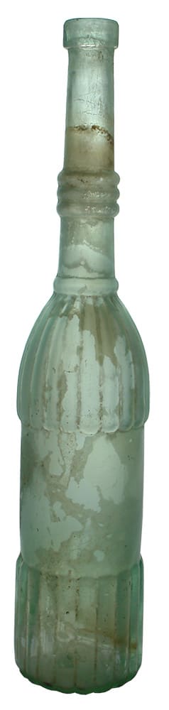 Club shape Antique Salad Oil Bottle