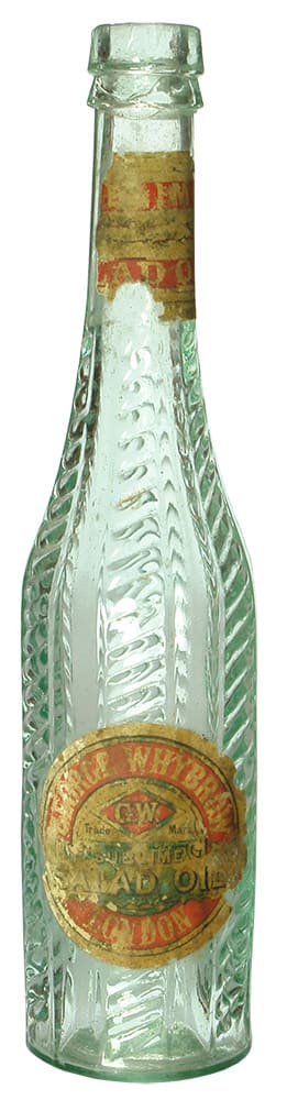 Herringbone Whybrow Antique Salad OIl Bottle