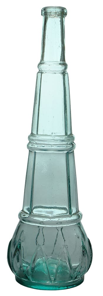 Shark Tooth Design Old Salad OIl Bottle