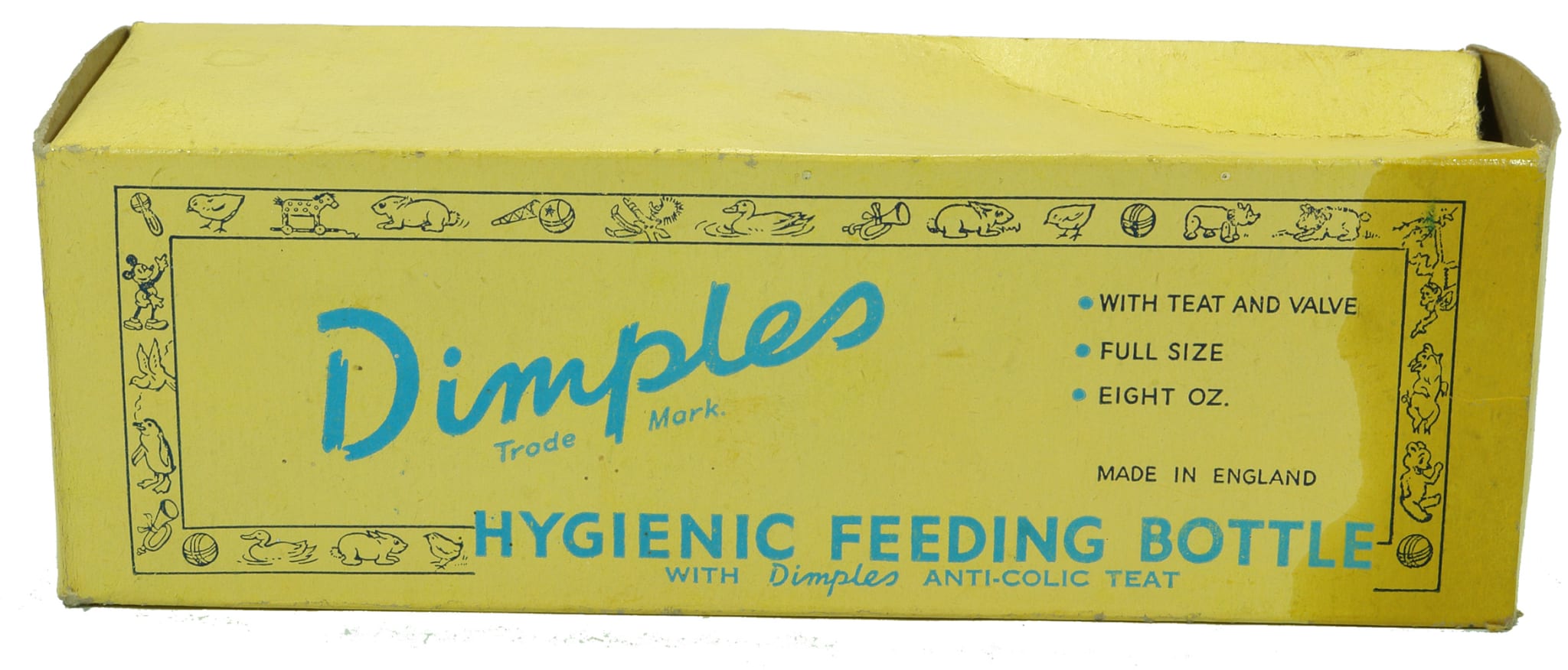 Dimples Hygienic Feeding Bottle Cardboard Box